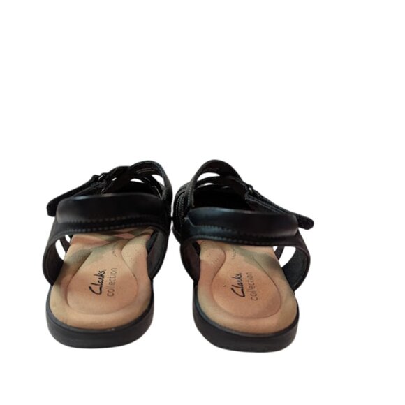 Clarks Crisscross Straps Comfort Elizabelle Sea Fisherman Sandals Size 9.5  NWOB - Picture 7 of 9